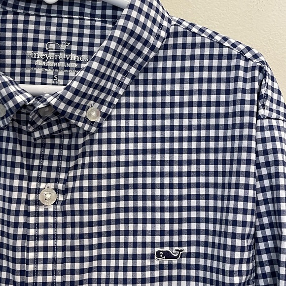 Vineyard Vines Performance Button Long Sleeve Shirt - Picture 3 of 8